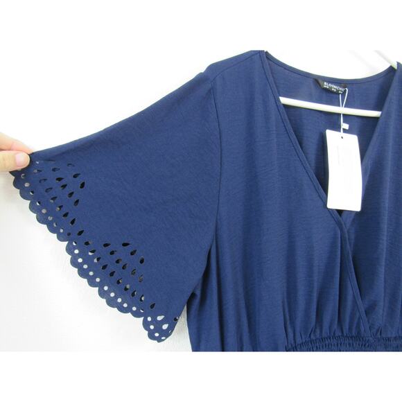 3 Dress Bundle Bloomchic Size 12 NWT NWOT Fit Flare Flowy Contemporary - Picture 3 of 12